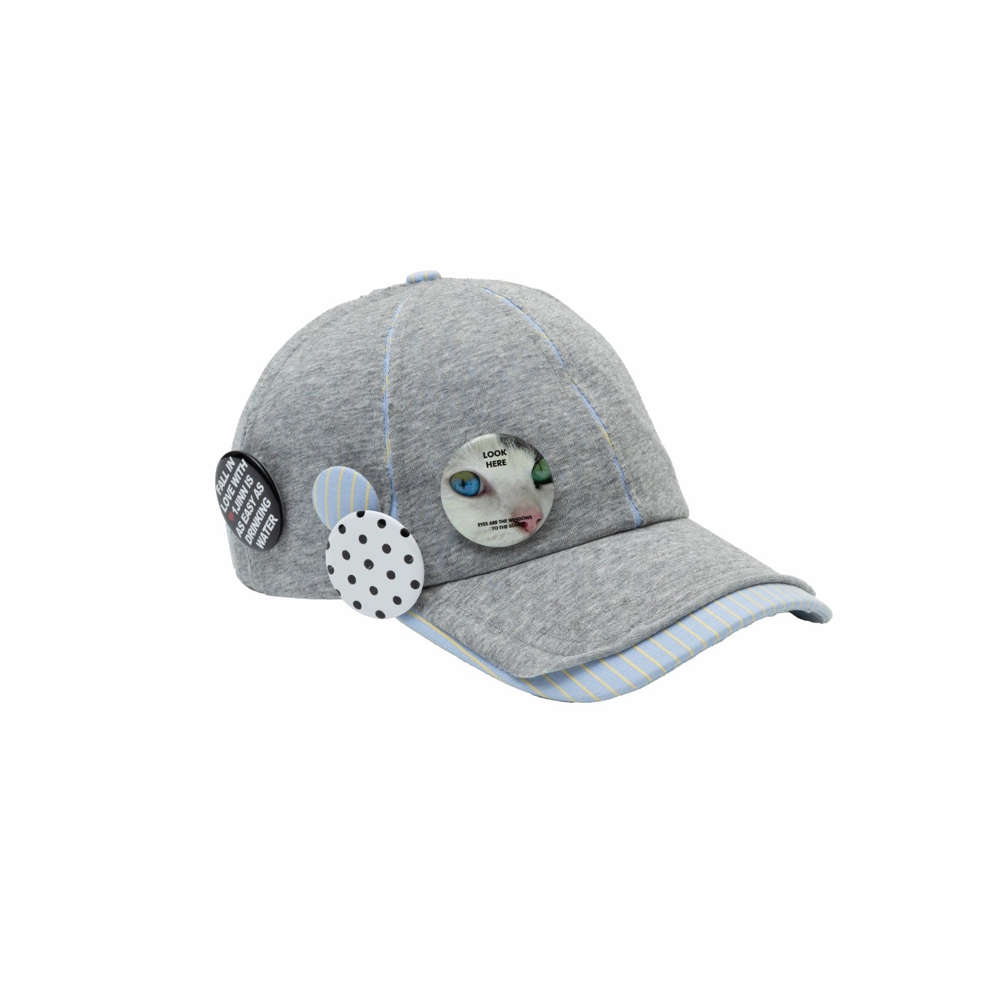 Plaid Patch Baseball Cap - CHINASQUAD