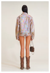 RAGE Wild Continent Handcrafted Denim Jacket - CHINASQUAD