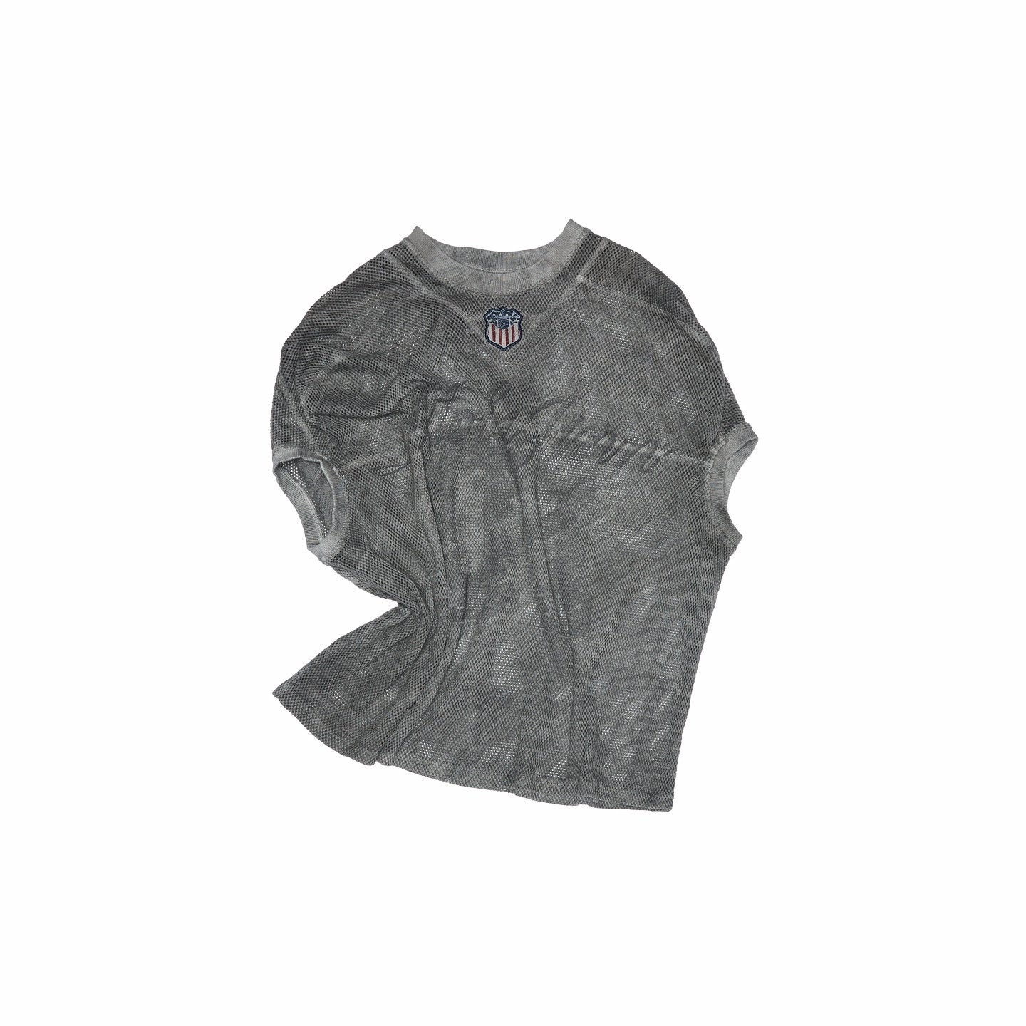 Contrast Logo Vintage Printed Rugby Jersey Shirt