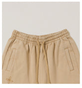 Cross Emblem Tower Wide-Leg Sweatpants - CHINASQUAD