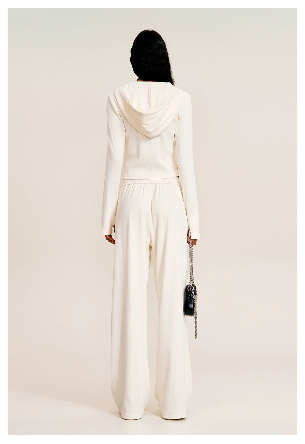 Wild Vintage Zip-up Cropped Hoodie - CHINASQUAD