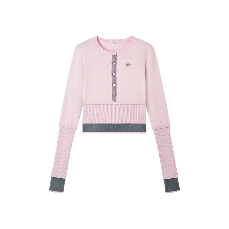 Norman Wool-Blend Layered Knit T-Shirts