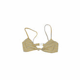 1JINN Studio Retro Check Knot Bra - CHINASQUAD
