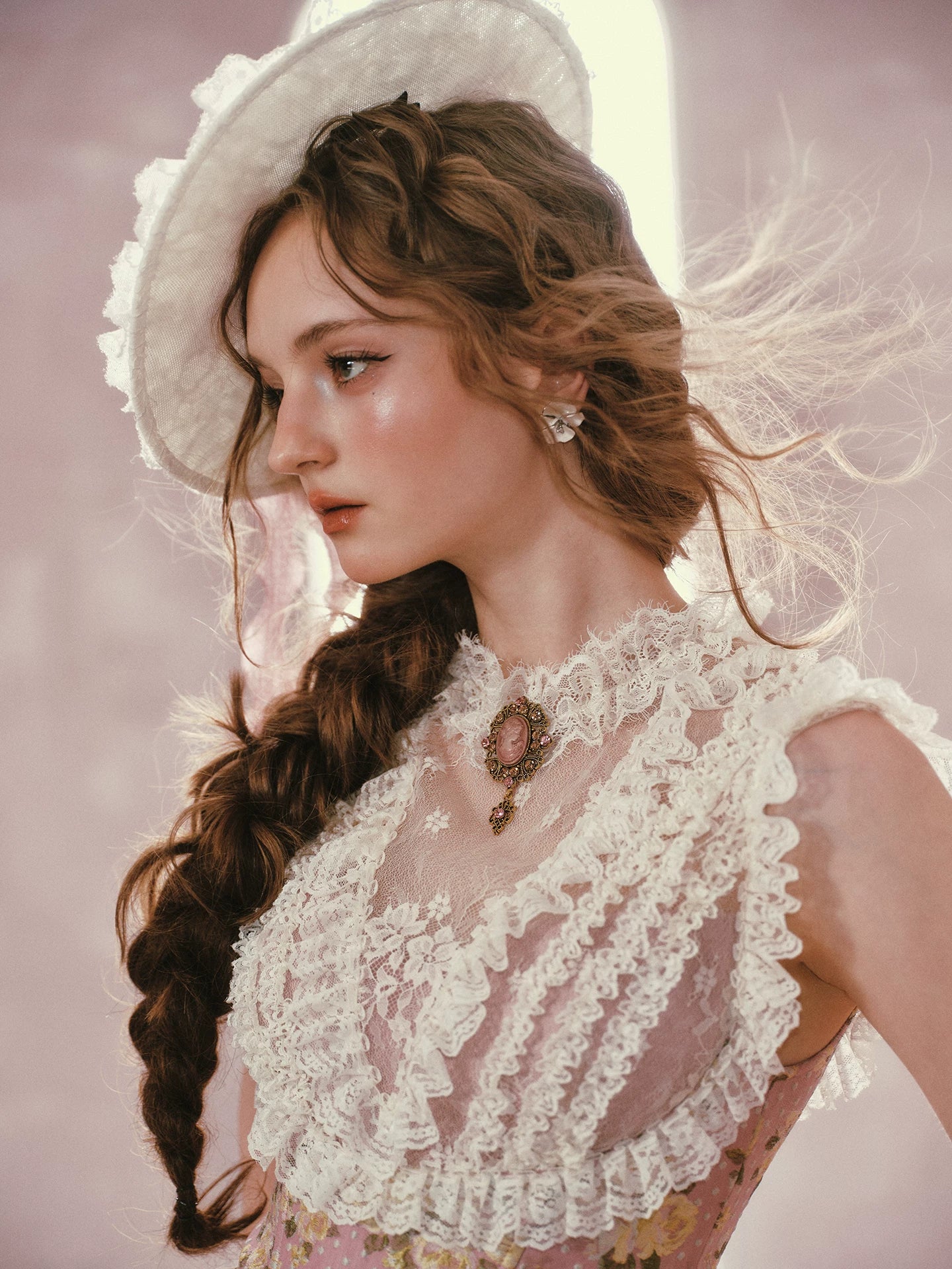 Rose Ode Rococo Couture Dress