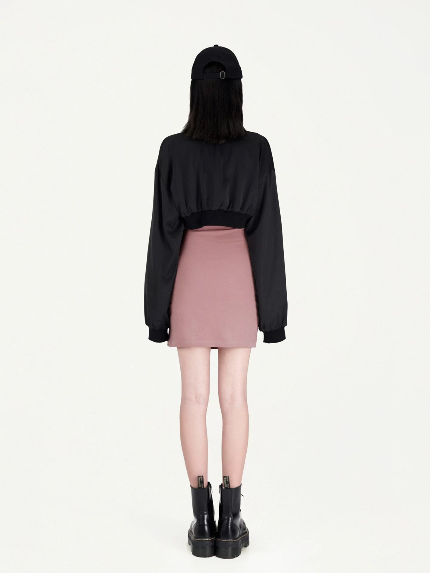 Square-Neck Stretch Bodycon Camisole Dress