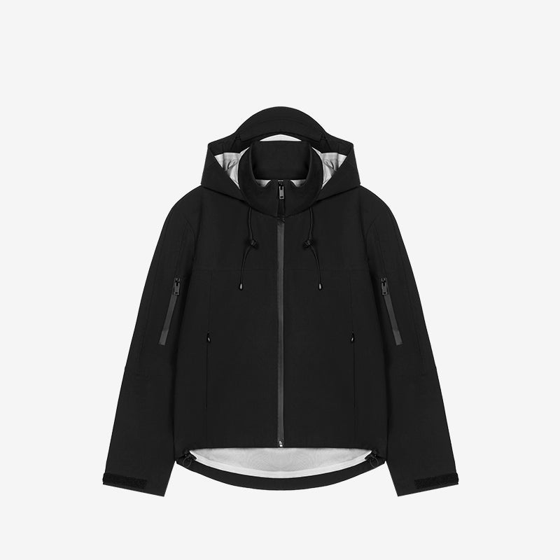 Seam-Sealed Hooded Rain Jacket - CHINASQUAD