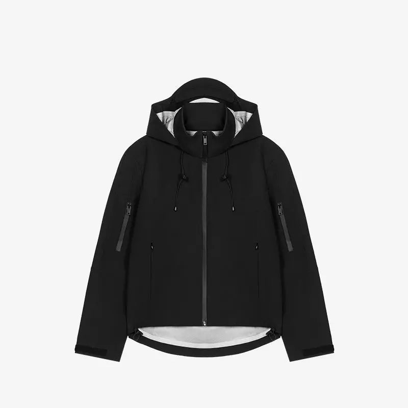 Seam-Sealed Hooded Rain Jacket - CHINASQUAD