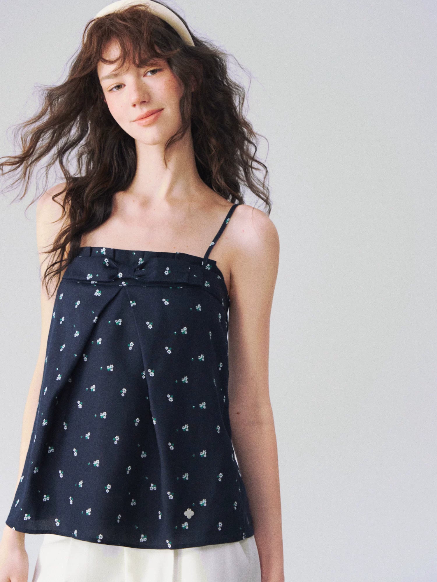 Wildflower Print Swing Cami Top