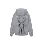 Glitter Zip-Up Hoodie - CHINASQUAD