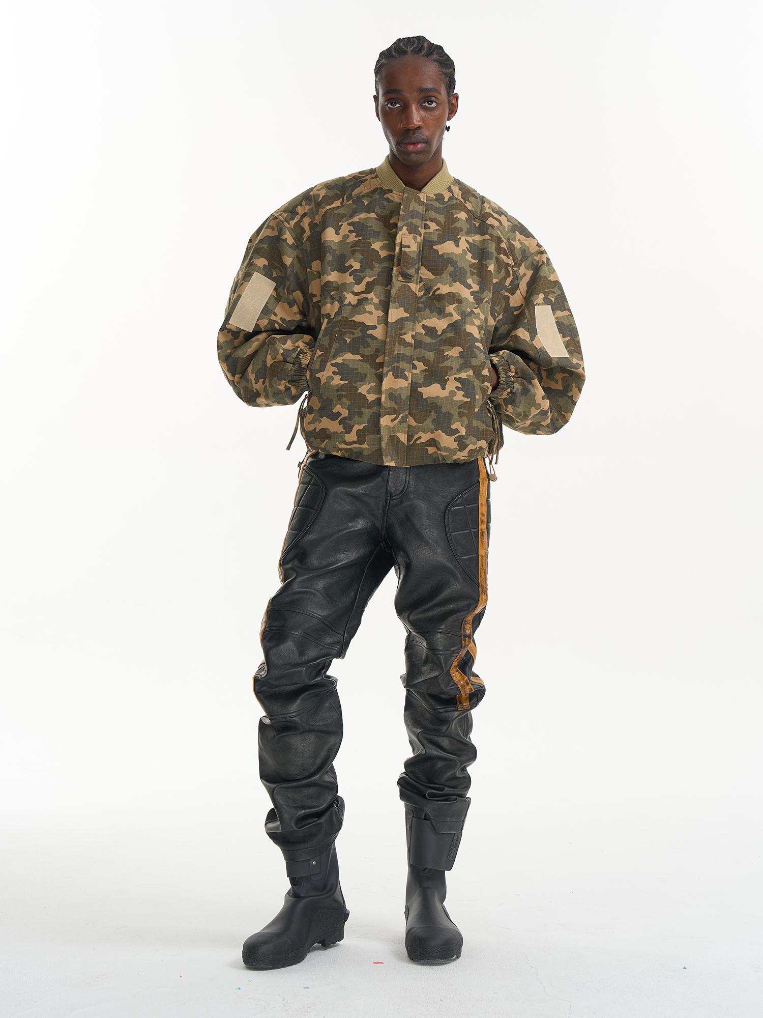 Heavyweight Oversized Camouflage Jacket