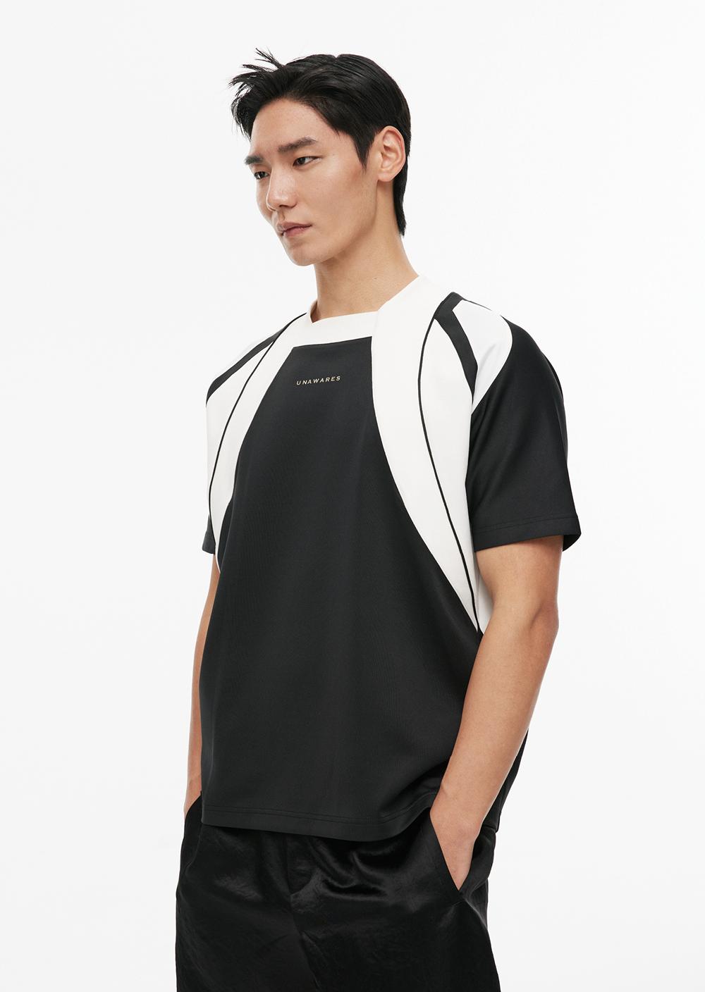 Irregular patchwork T-Shirt - CHINASQUAD