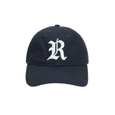 Retro R Embroidered Curved Brim Baseball Cap - CHINASQUAD