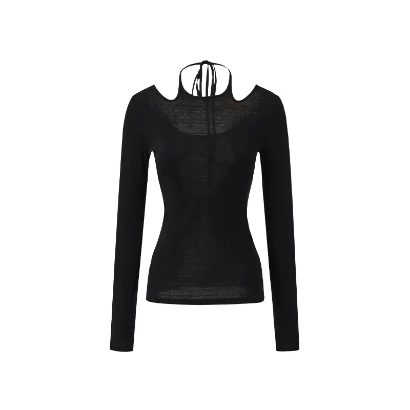 Tencel Wool Halter Tie-Back Base Layer