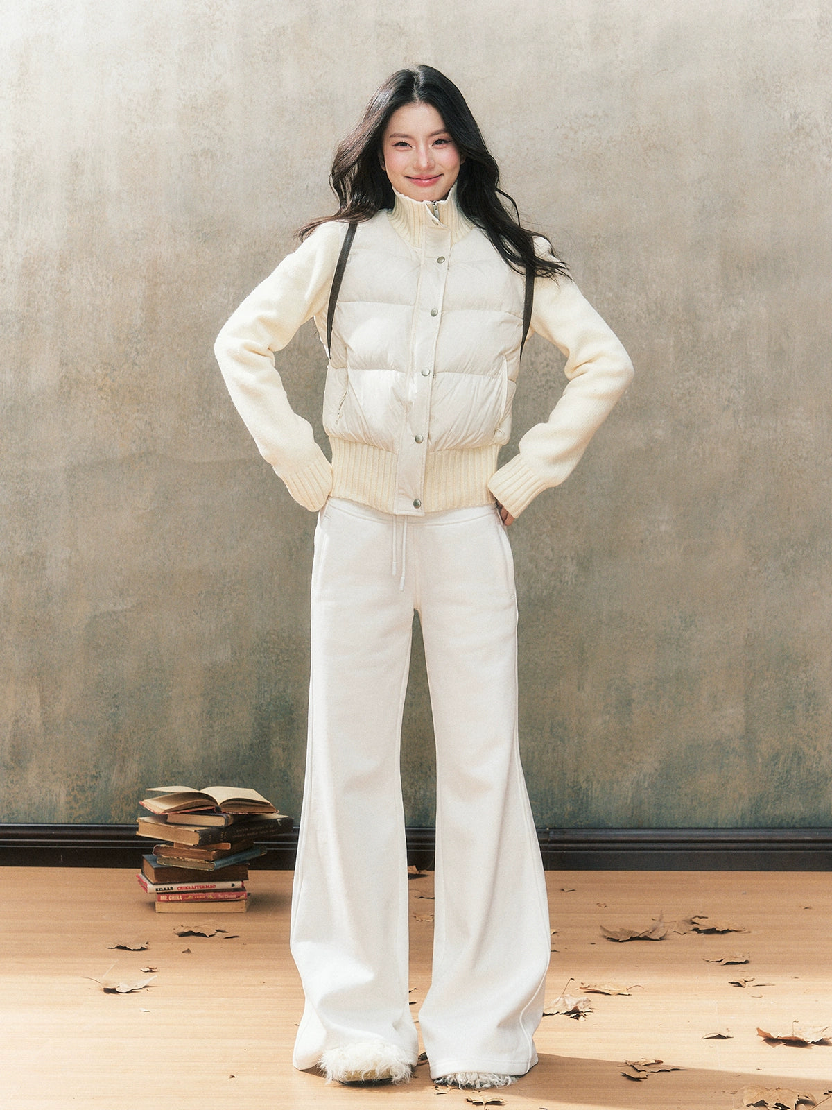 Knitted Down Short Jacket - CHINASQUAD