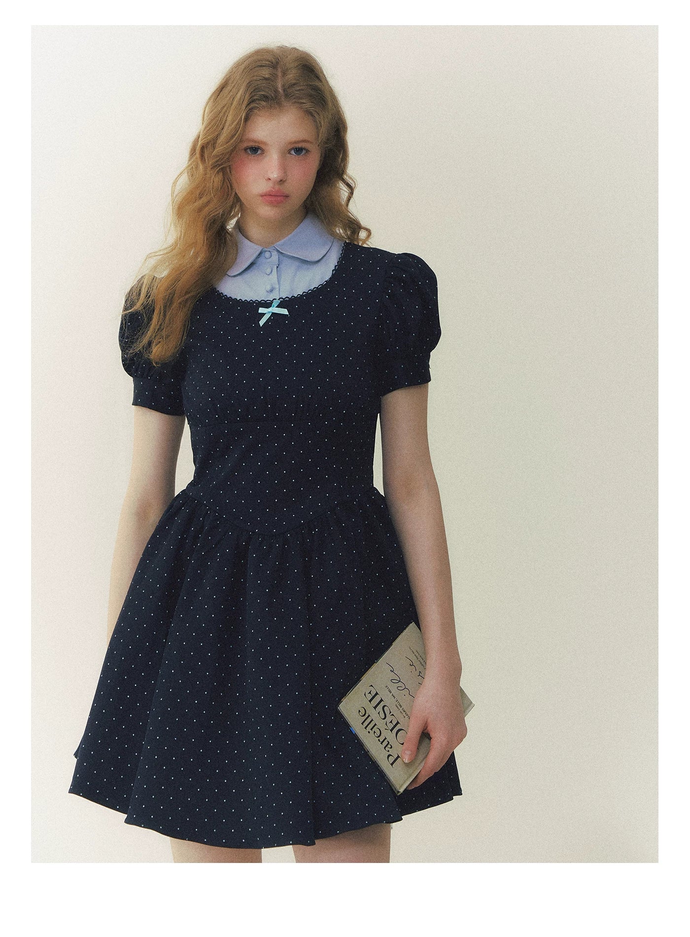 Polka Heiress Puff Dress