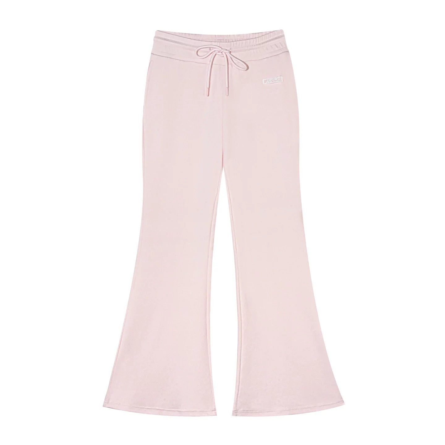 Hooded Zip-Up Sweatshirt & Flared Sweatpants Set