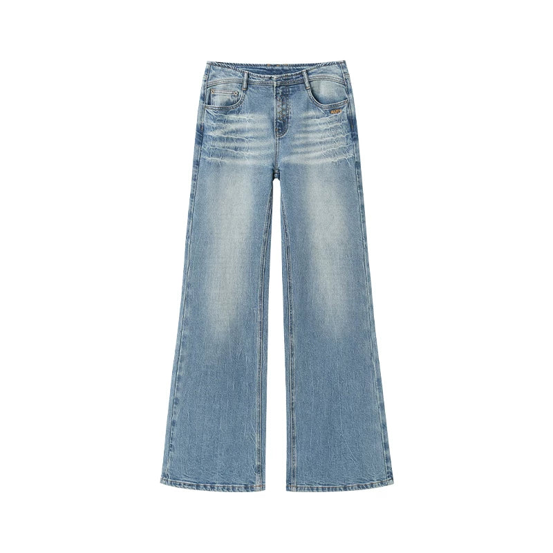 Proportion Straight-Leg Denim Pants