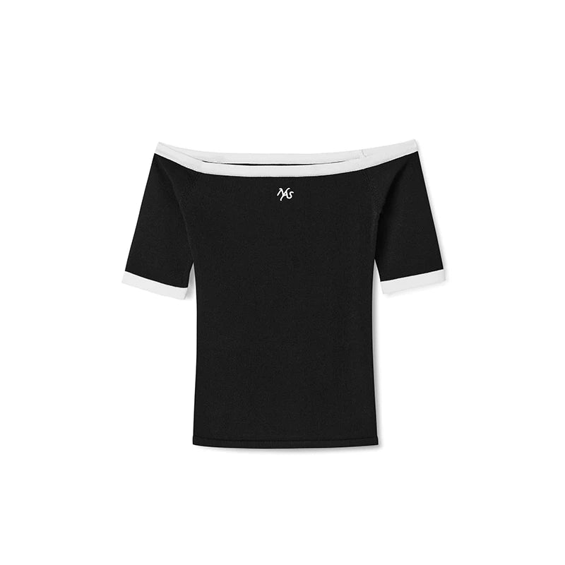 Slimming Flattering Kelly Knit T-Shirt