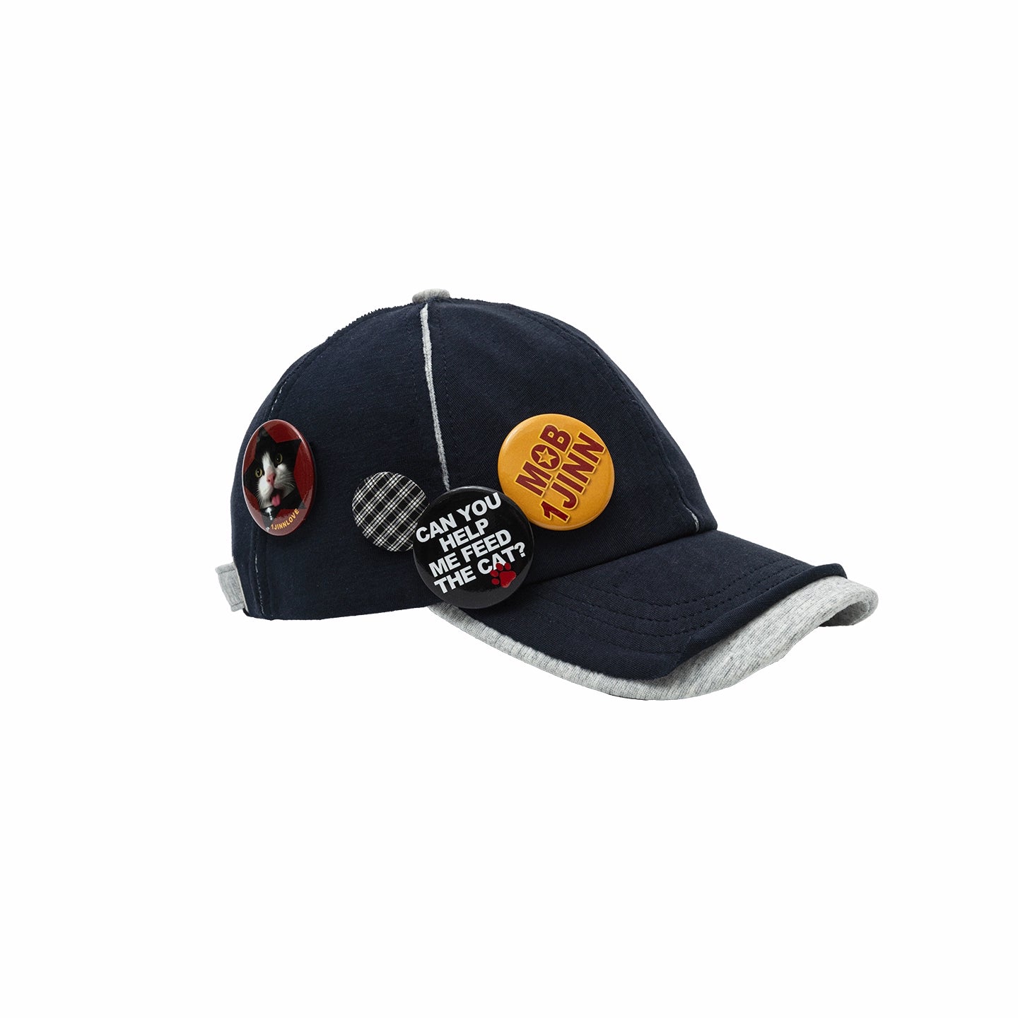 Plaid Patch Baseball Cap - CHINASQUAD