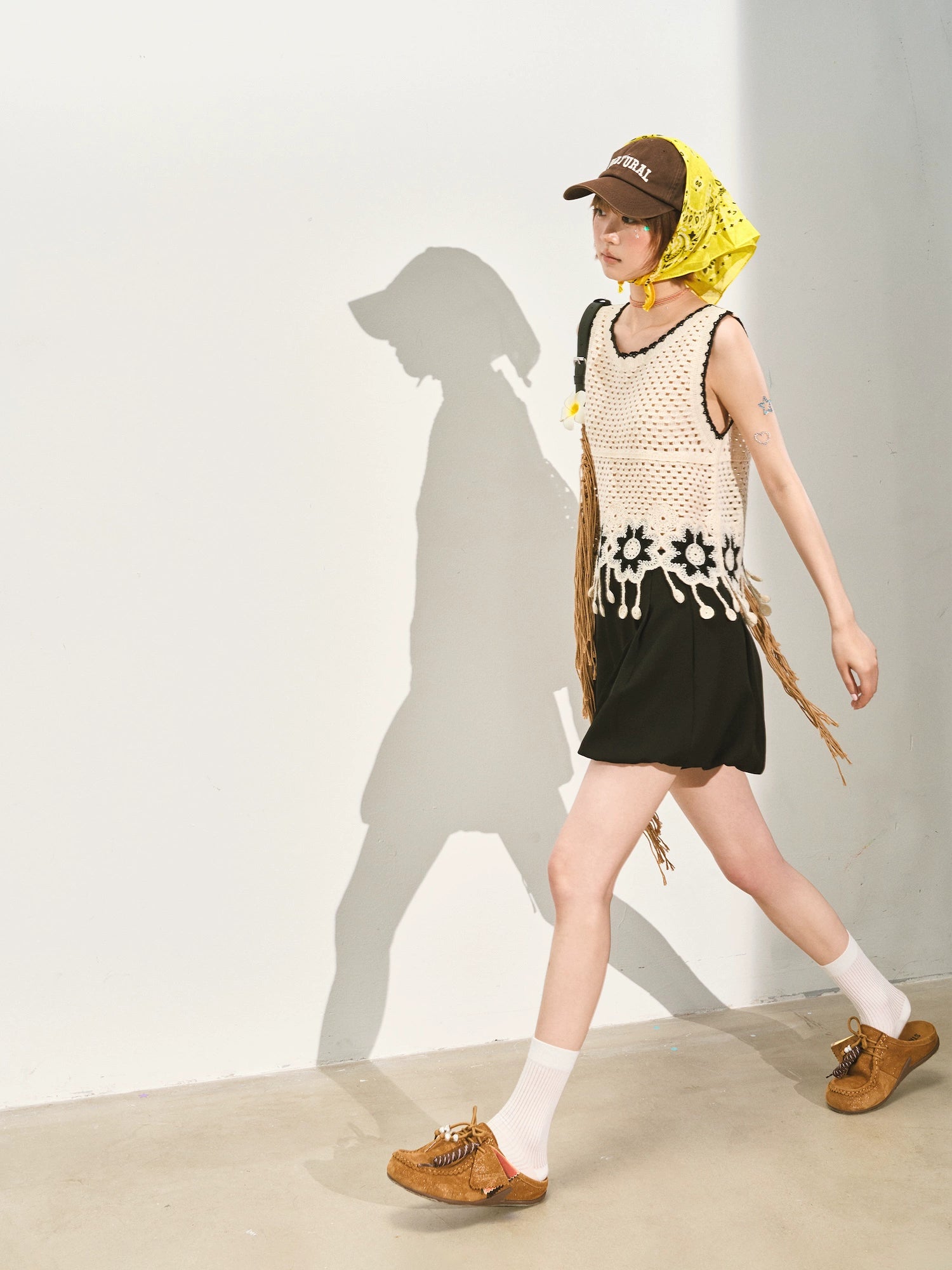 A-line Puff Wide-leg Shorts - CHINASQUAD