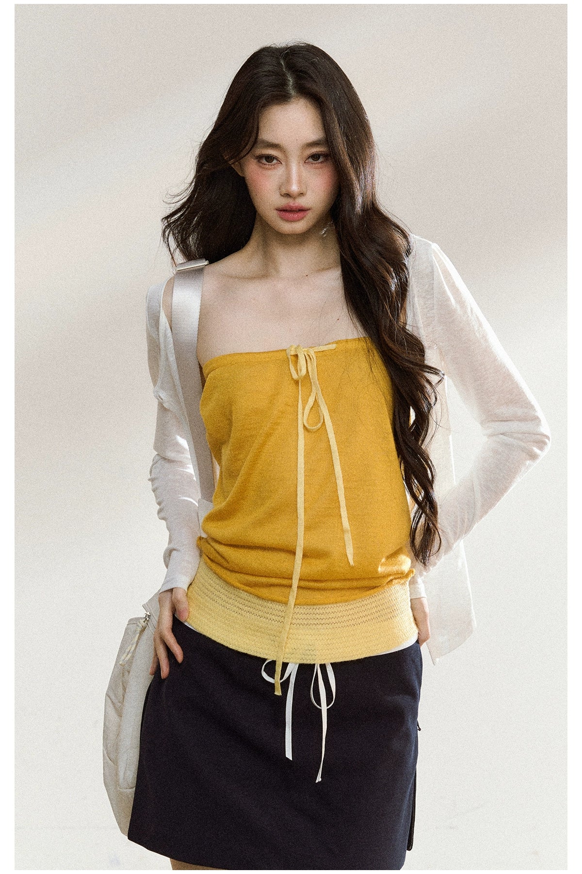 Colorblock Wool-Blend Bandeau - CHINASQUAD