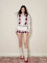 Retro Argyle Knit Crewneck - CHINASQUAD