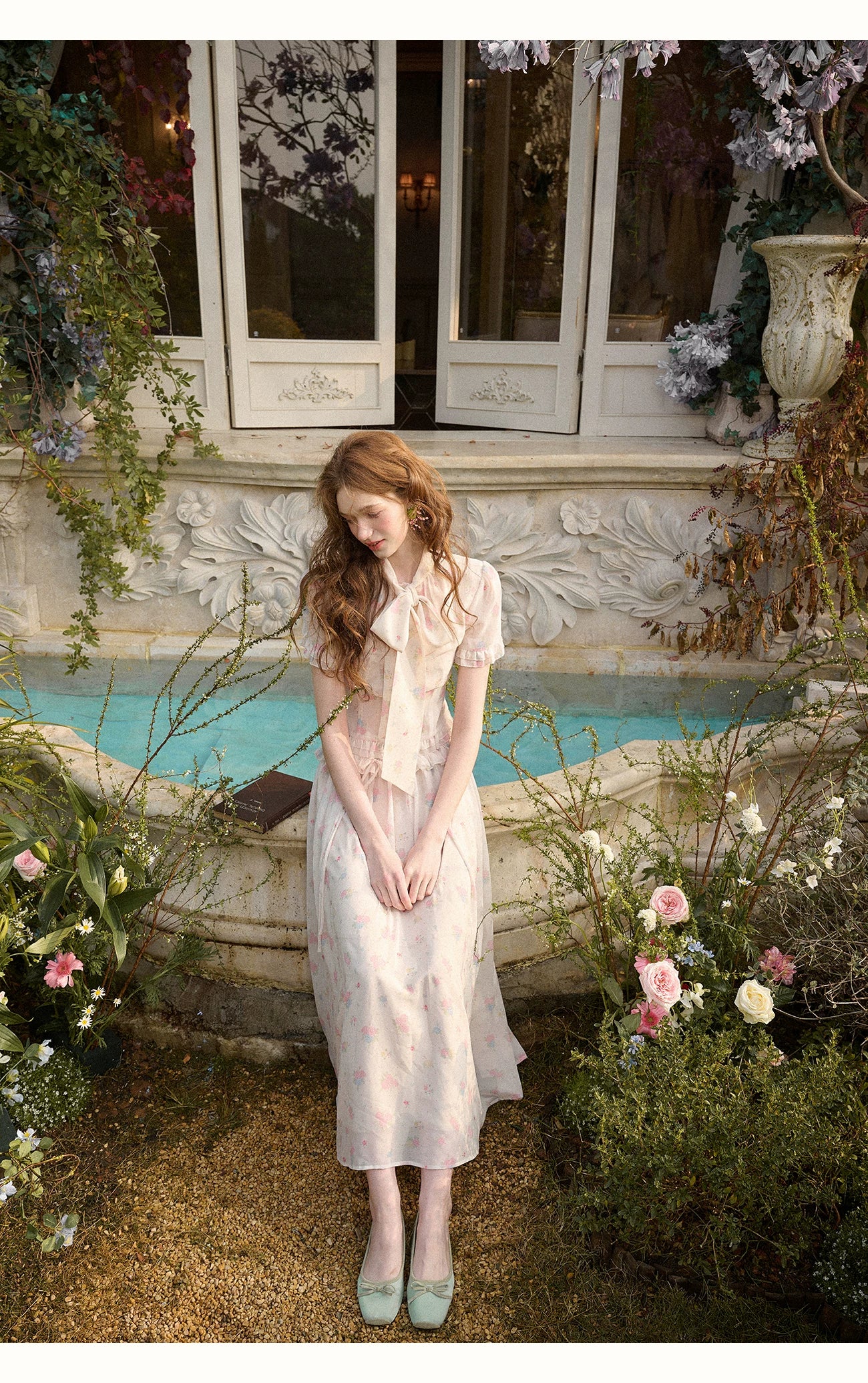 Island Holiday Chiffon Printed Set