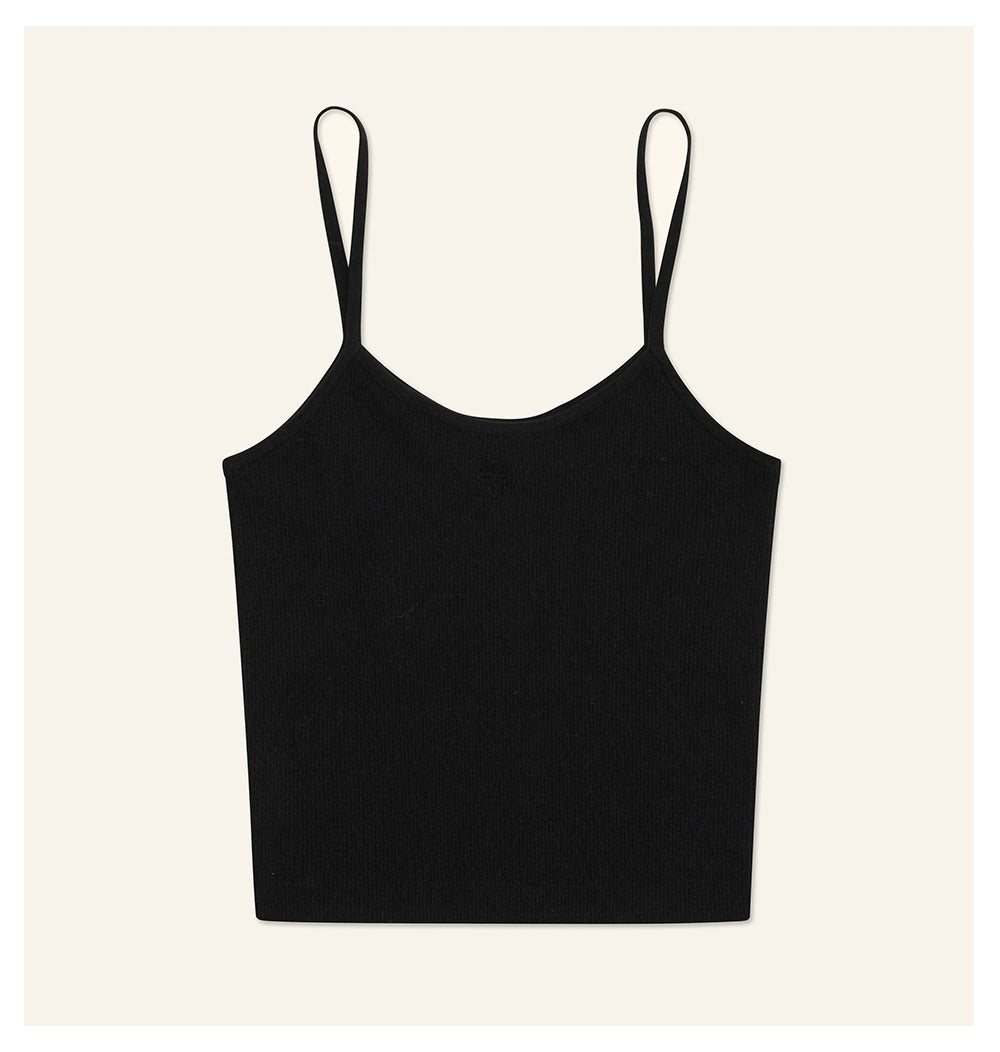 Compass Knitted Spaghetti Straps - CHINASQUAD