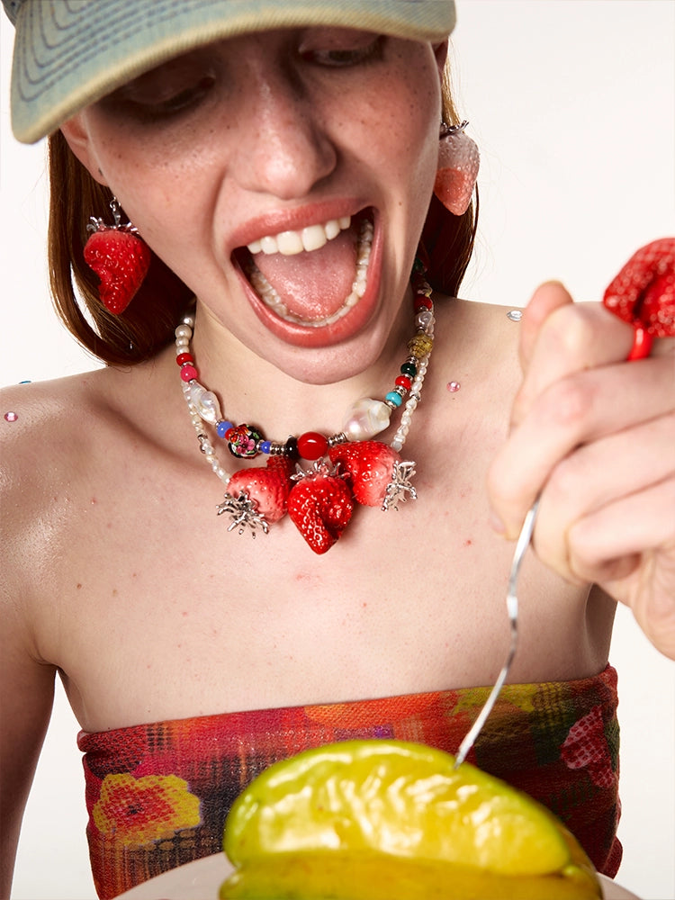 Baroque Pearl Imported Czech Glass Necklace - CHINASQUAD