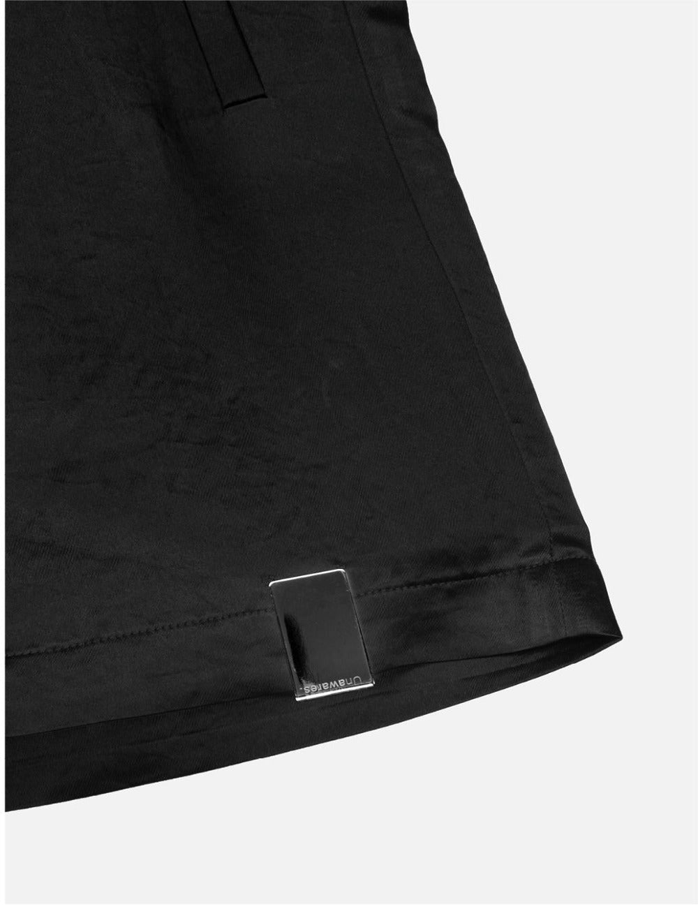 Black Double-Layer Sports Shorts - CHINASQUAD