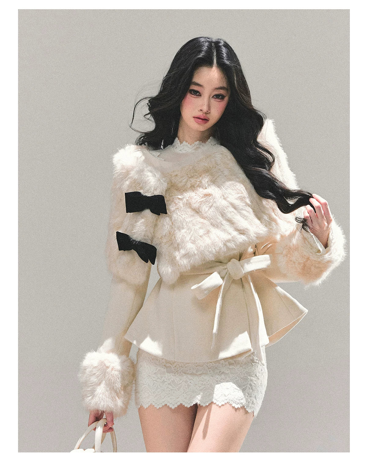 Light Luxury Cape Three-Piece Set