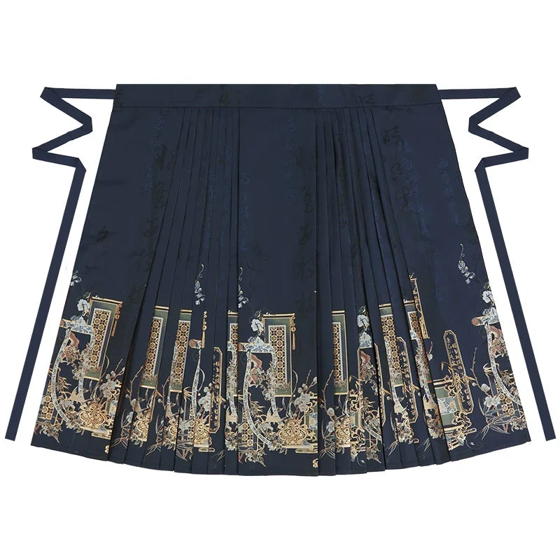 (Final Sale)"绘意晚" Modern-style Hanfu Set