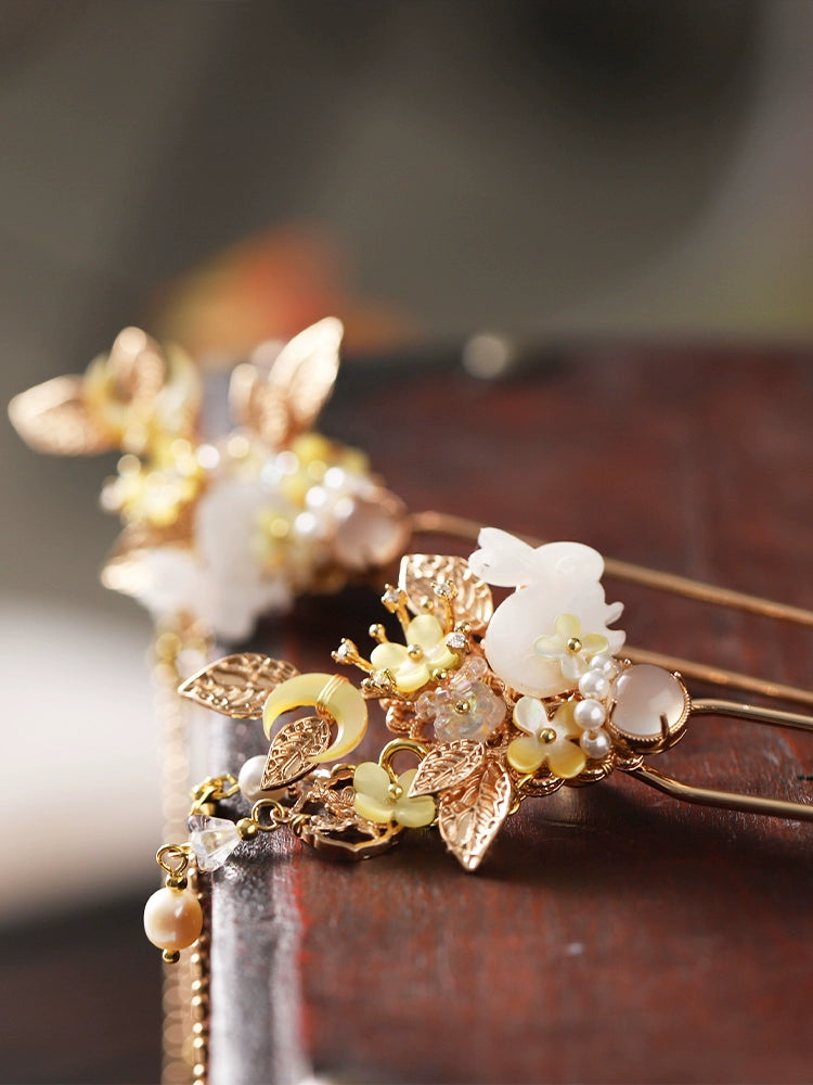 August Osmanthus Hanfu Hairpin - CHINASQUAD