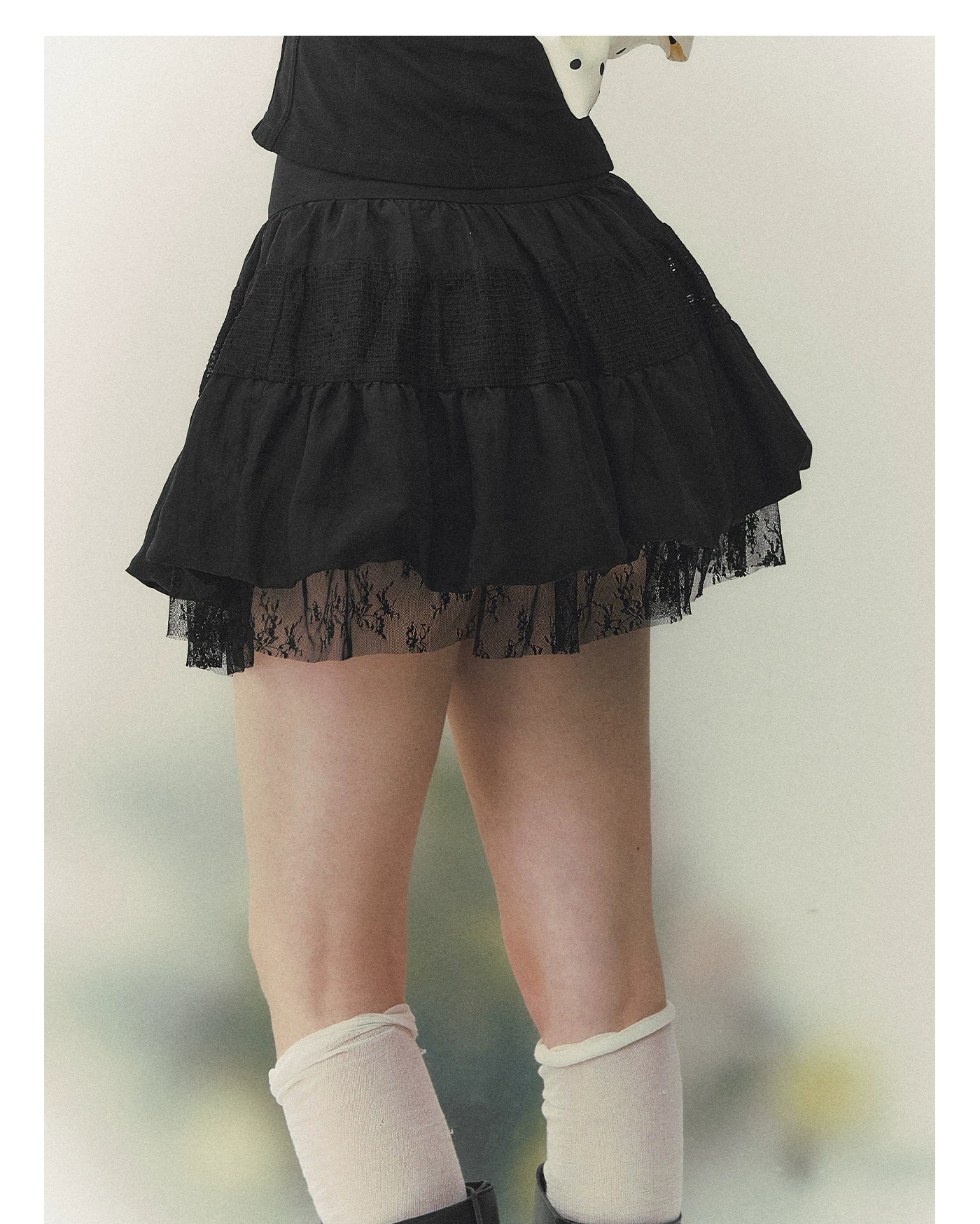 Layered Dream Lace Tiered Skirt