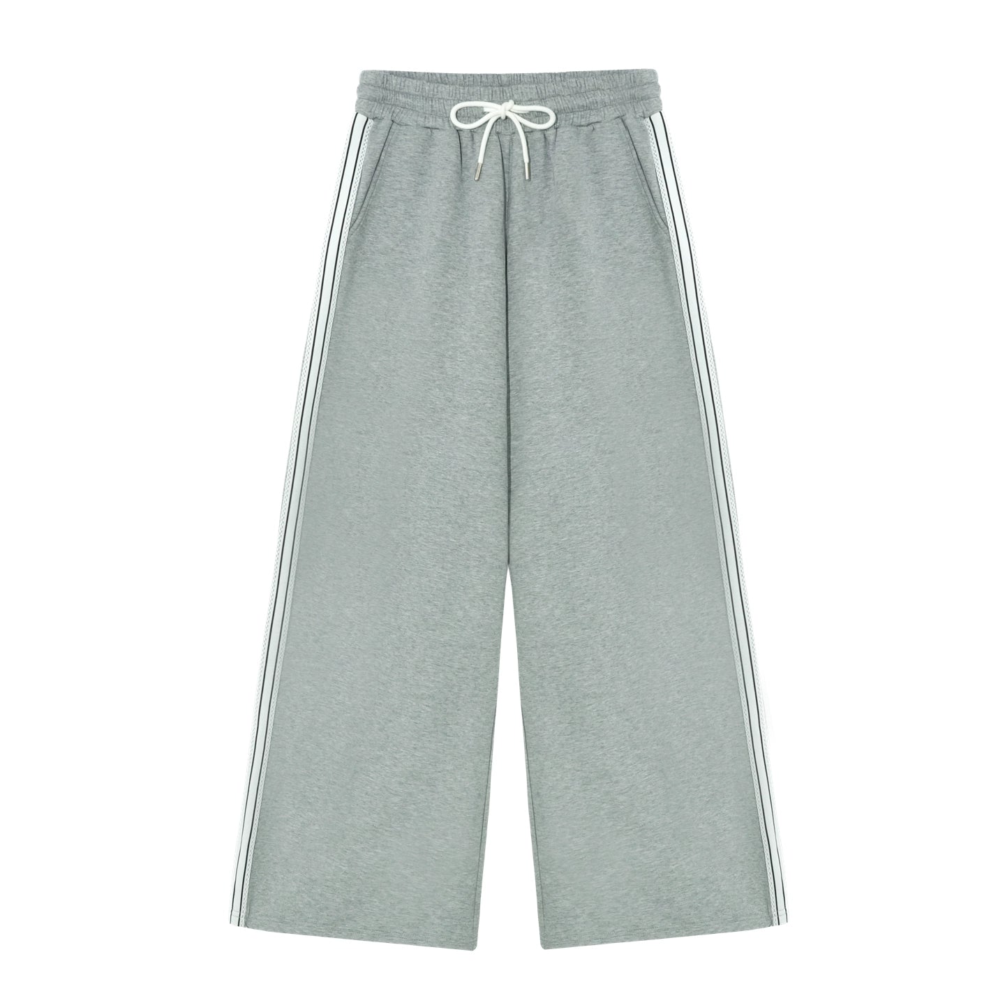 Off-Shoulder Zip-up Sweatshirt & Pants Set - CHINASQUAD