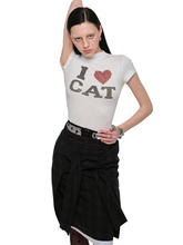 Contrast Plaid Knot Wrap Skirt - CHINASQUAD