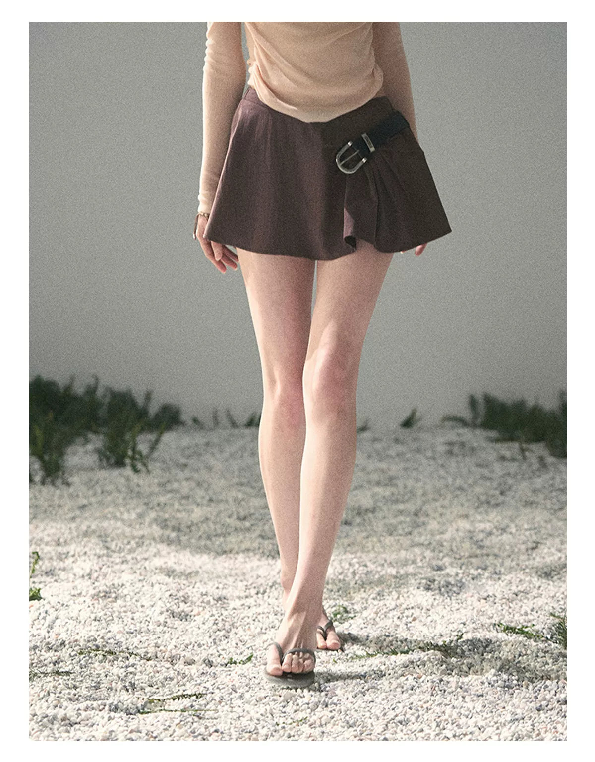 Wind Chimes Corridor A-Line Skirt