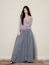Asymmetrical Pleated Maxi Skirt - CHINASQUAD