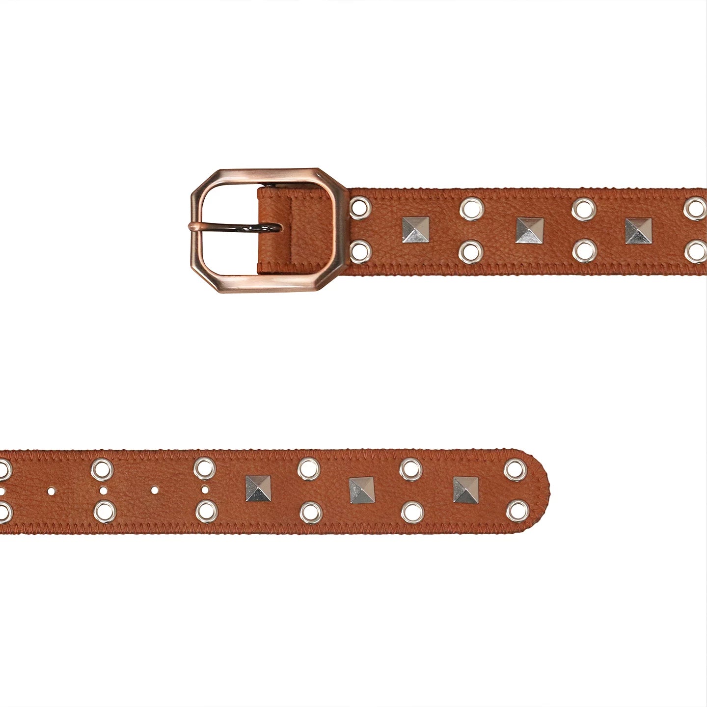 The NeverMore Vintage Studded Leather Belt NeverMore