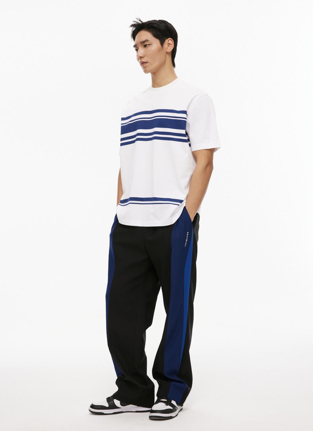 Striped Loose T-shirt - CHINASQUAD