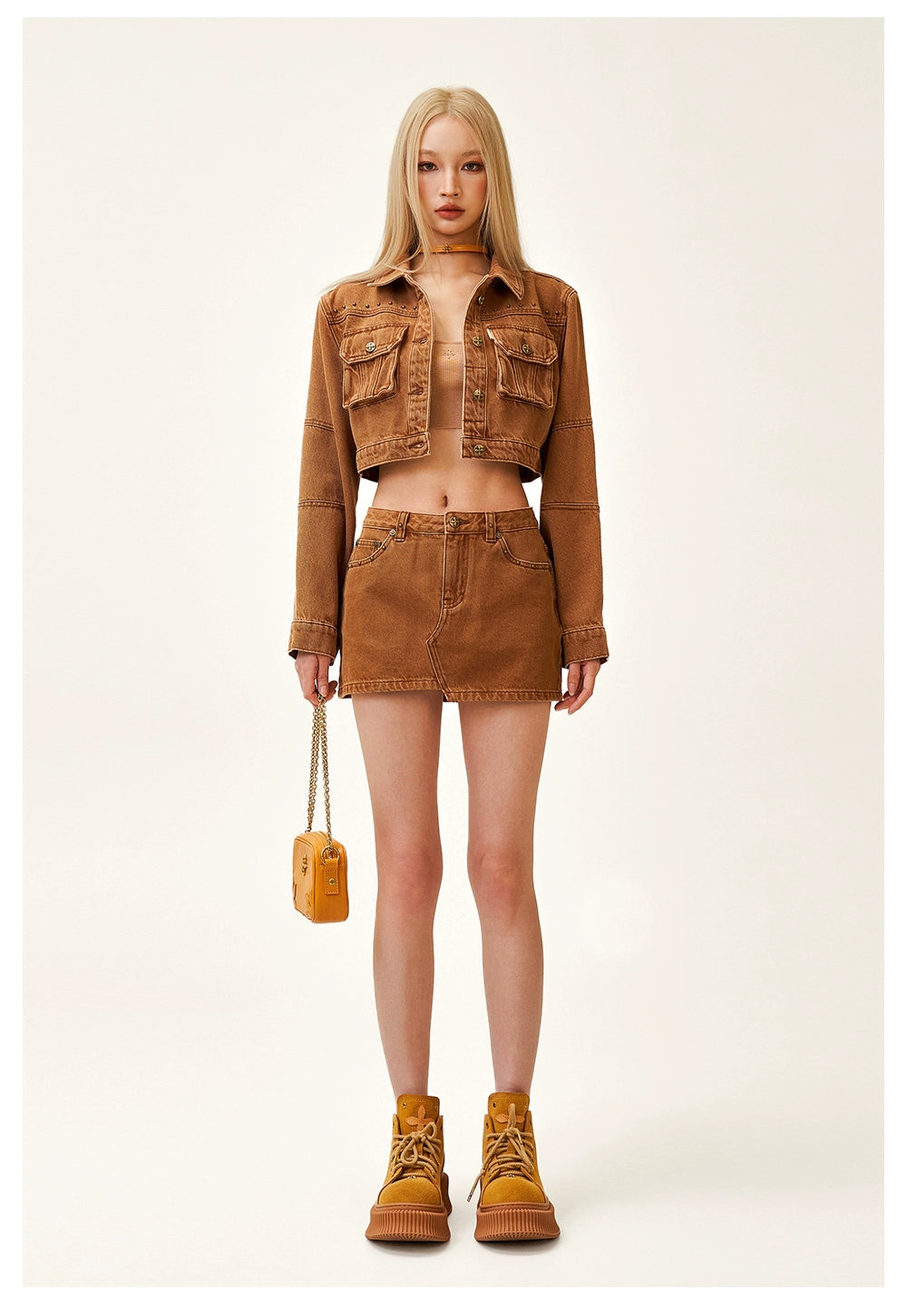 Ancient Myth  Huntress Ultra-short Denim Skirt - CHINASQUAD
