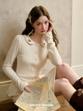 Handcrafted Floral Knit Sweater Blouse - CHINASQUAD