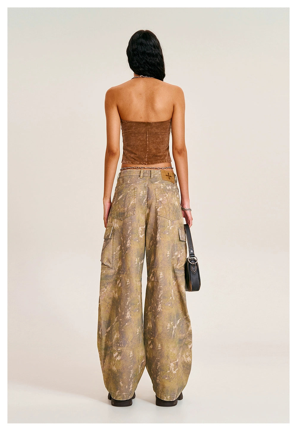 Storm Washed Strapless Bustier - CHINASQUAD