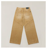 Origin of Wildness Wide-Leg Denim Pants - CHINASQUAD