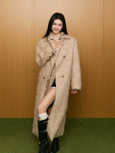 Double-Breasted Wool Blend Coat - CHINASQUAD