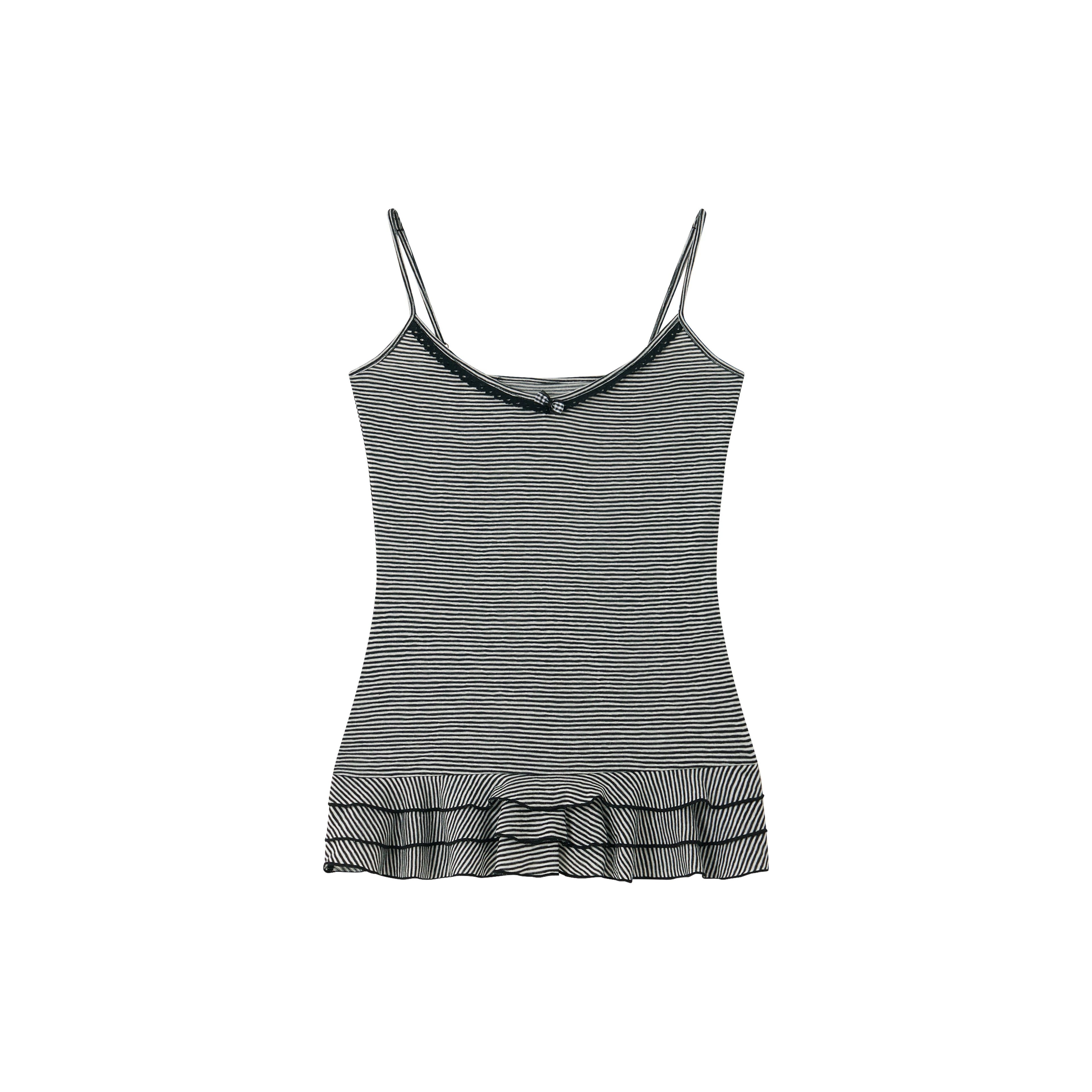 Lyocell Knit Cardigan Lace-Trim Camisole Set