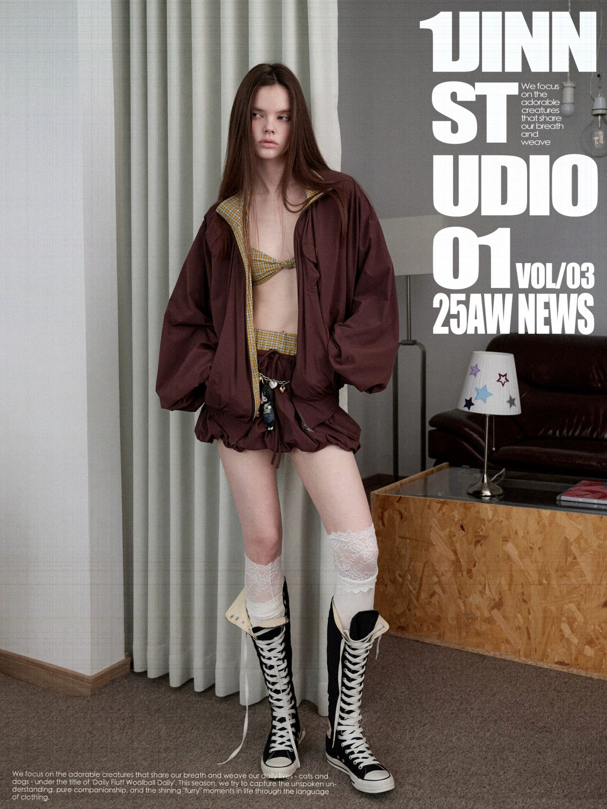 Check Panel Windbreaker Jackets & Skirt Set - CHINASQUAD