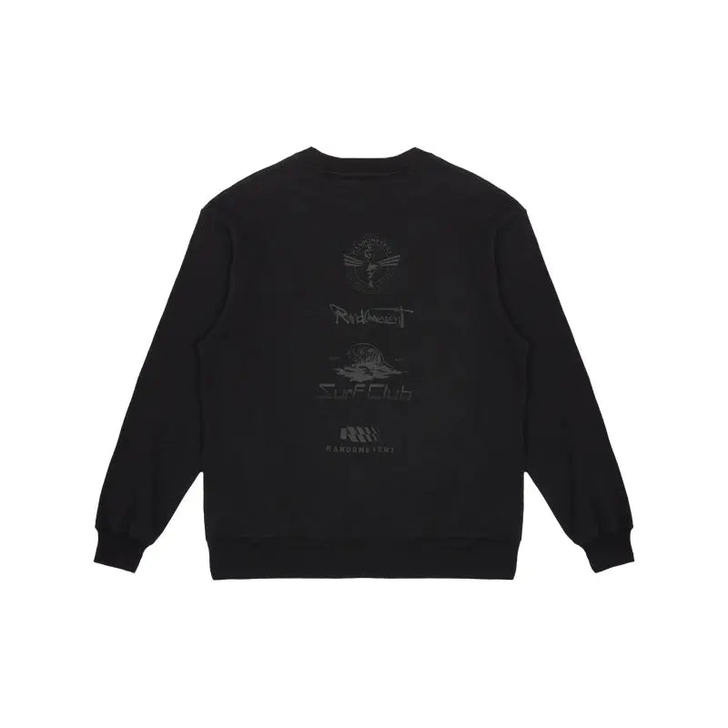 Black & Blue Crew Neck Sweatshirt - CHINASQUAD