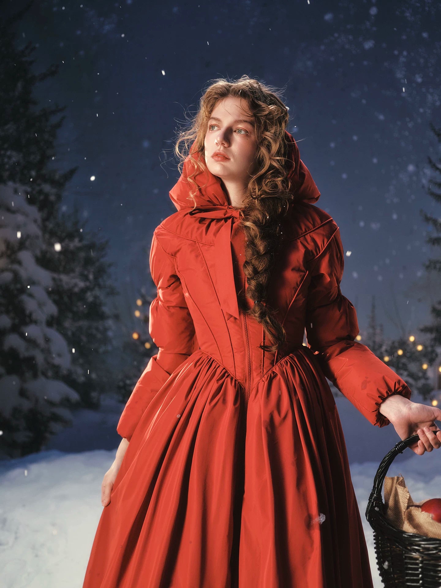 French Tailored Longline Down Coat