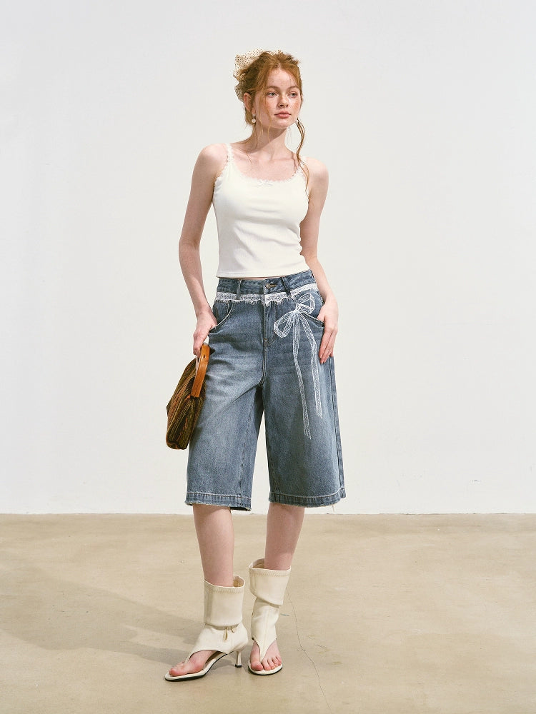 Lace Bow Camisole - CHINASQUAD